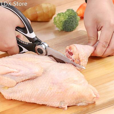 Kitchen Scissors 304 Stainless Steel Poultry Scissors Chicke