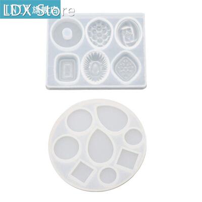 DIY Crafts Making Crystal Epoxy Mold Earrings Candy Mould Hi