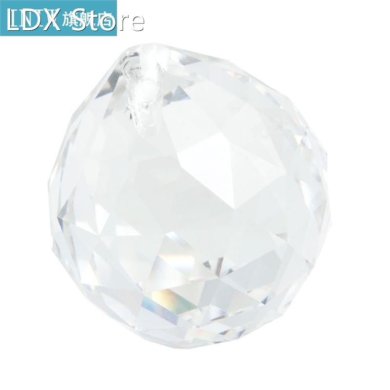 Clear Crystal Lamp Ball Hanging Prism Suncatcher Wedding Dec