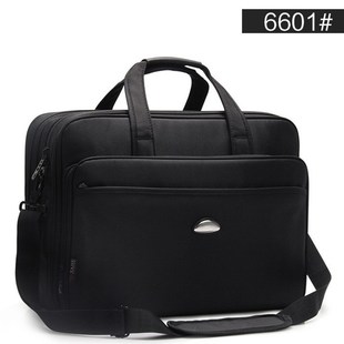 Large Capacity Business Men 17 Inches Briefcases Black Bags