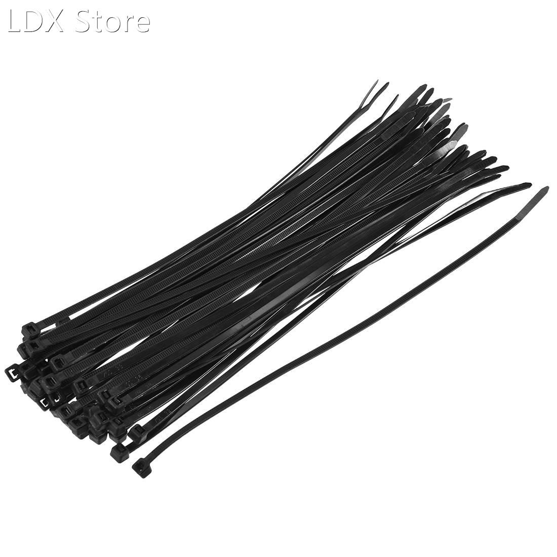 25pcs Nylon Cable Ties 16 Inch Self-Locking Zip Ties 0.2 Inc