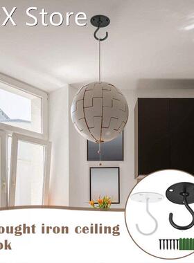 2pcs Wall Mount Ceiling Hooks with Screws for Hanging Plants