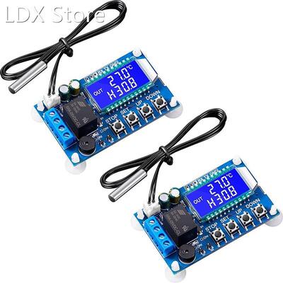 2Pcs XY-T01 Electronic Temperature Controller, Control Modul