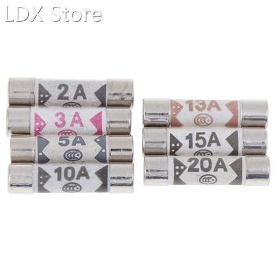 10pcs British Fuses BS136 2 Filling Sand Riot Ceramic Fuse