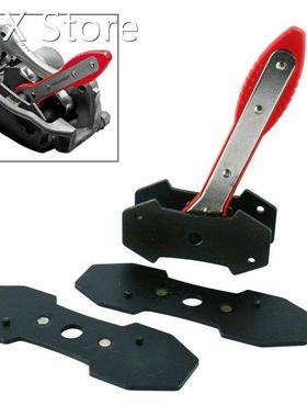 Pushing The Caliper Back To Allow Plenty Of Room To Install