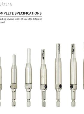 10pcs Combination Center Drill Bits Set with Hex Wrench Hing