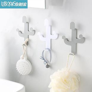 Storage Hook Sticking Kitchen Organizer Cactus-shaped Hangin