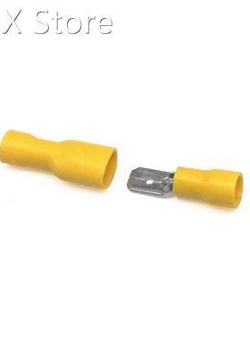 10 pcs/lot FDFD5-250 Male and Female10A Splice Terminal Plug