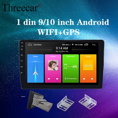 1/2DIN 9/10 inch Car Radio Android 8 niversal GPS Navigation