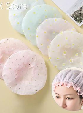 Mesh Shower Cap Water and Oil Proof Avoid Damp Hair High Ela