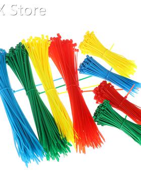 100Pcs Self-Locking Nylon Cable Ties Wrap Wire Cord Zip Tie
