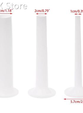 3Pcs Plastic Sausage Filling Stuffing Tube 适用于 Handmade M