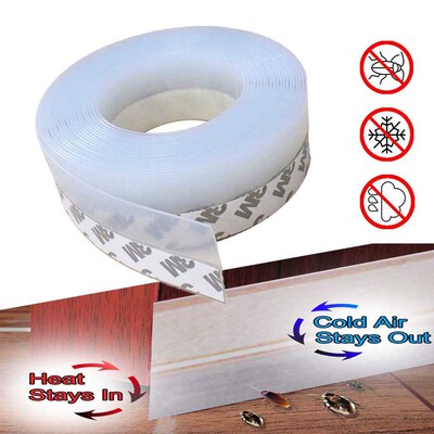 Door Window Seal Strip Weatherproof Stripping Silicone Seali