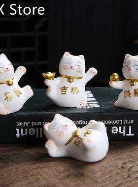 1pc New Solar Powered Lucky Cat Maneki Neko Waving Beckoning