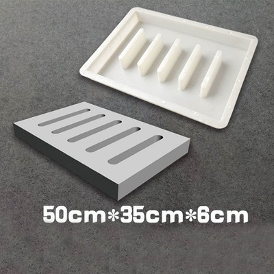 Gutter Cover Grating 3D Plastic Paving Molds for Concrete S