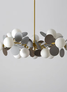 Kobuc Modern Foyer Chandelier Hanging Lighting G9 Colorful M