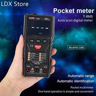 Digital Multimeter Automatic Identification Test AC/DC Volta