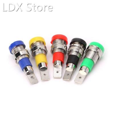 5pcs 4mm Banana Plug Connector Terminal Screw-type Electroni