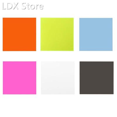 15x15cm Plexiglass Board Colored Acrylic Sheet DIY Toy Acces