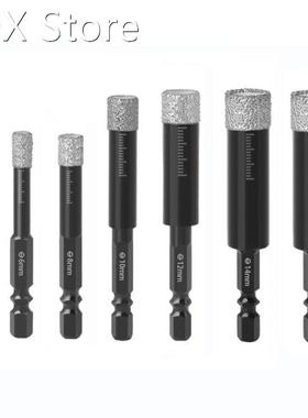 5-16mm Hex Handle Vaccum Brazed Diamond Dry Drill Bits Set H