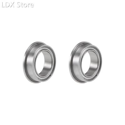 MF128ZZ Flange Ball Bearing 8x12x3.5mm Shielded Chrome Steel