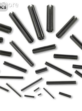 450Pcs Split Spring Roll Pins Cylindrical Elastic Open Posit