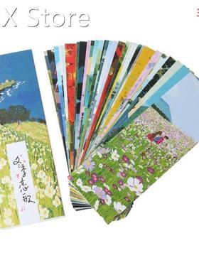 30pcs Beautiful Girl Bookmarks Paper Page Notes Label Messag