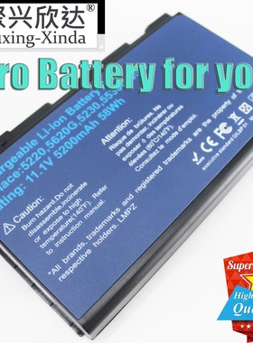 TM00741 GRAPE32 Laptop battery FOR Acer Extensa 5210 5220 52