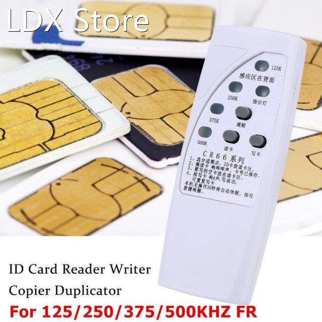 RFID ID Card Copier 125/250/375/500KHz CR66 RFID Scanner Pro