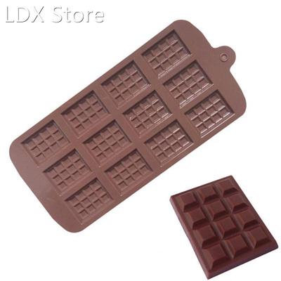 Silicone Mold 12 Even Chocolate Mold Fondant Molds DIY Candy
