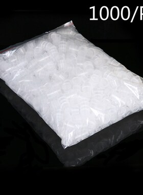 1000/Pcs Bag Microblading Tattoo Ink Cup Cap Pigment Clear H