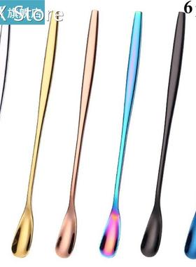 6pcs/set Coffee Spoons Creative Stainless Steel Spoon Espres