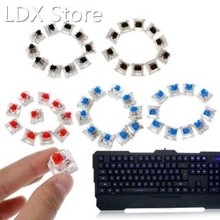 10Pcs 3 Pin Mechanical Keyboard Switch Red Replacement For G