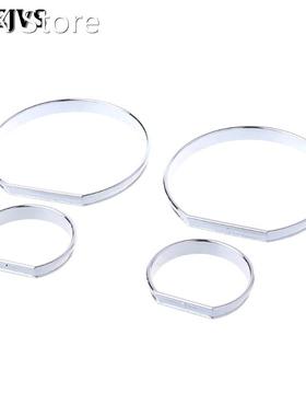 Chrome Gauge Dash Dial Rings Bezel Trim Speedometer AC M-Tec