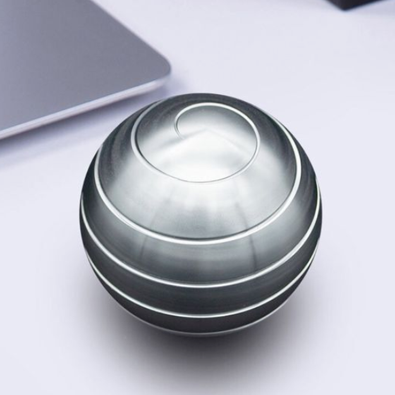 38mm Decompression Rotating Spherical Gyroscope Desktop Offi-封面