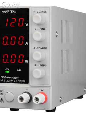 WANPTEK Switching DCPower NPS1203W 0-120V 0-3A Supply LED 3-