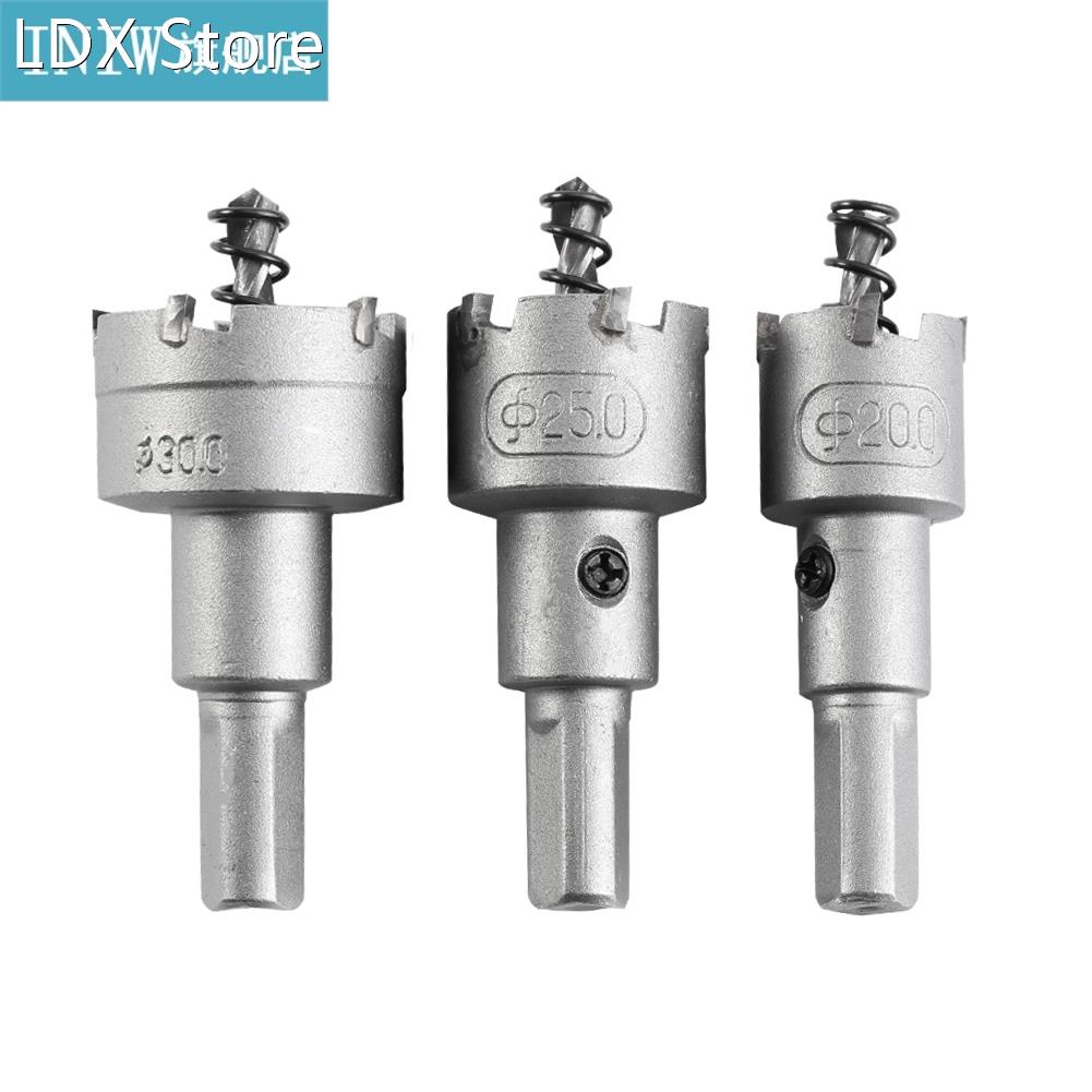 3pcs 20/25/30mm Drill Bit Holesaw Cutter Set Bit Wood Thin M