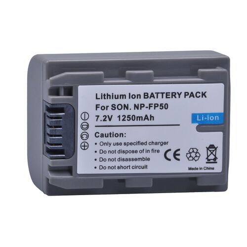 1Pc NP-FP50 NP FP50 NPFP50 Battery for Sony NP-FP30 NP-FP50