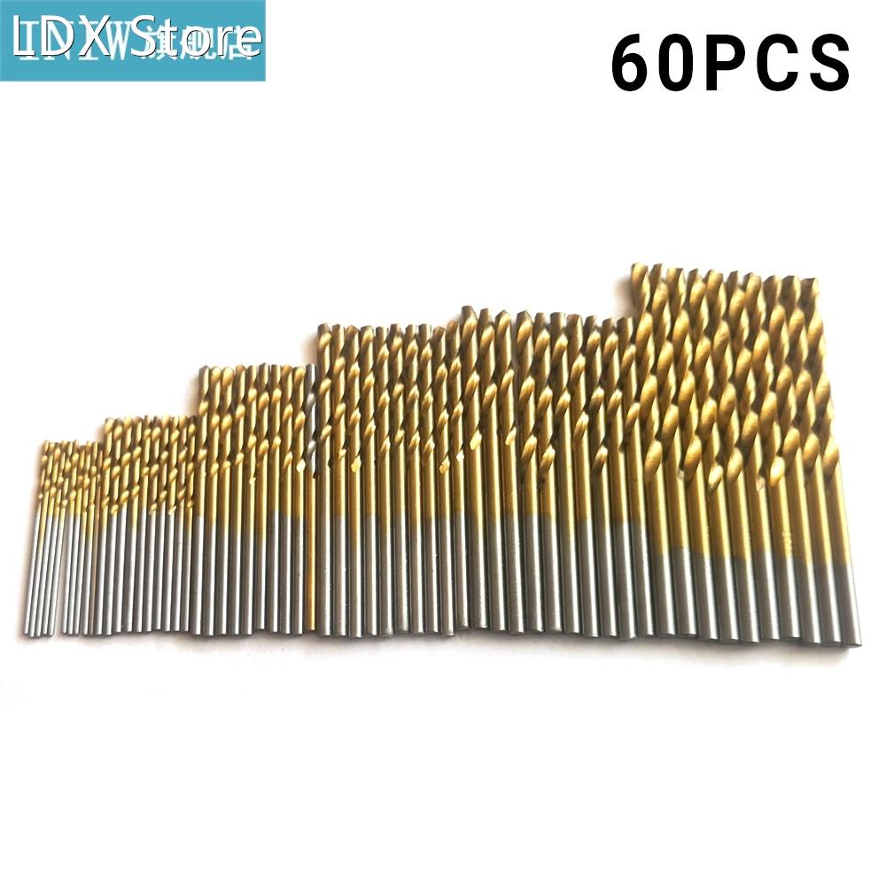High Speed Steel Drill Bit Straight Shank Twist Drill Titani
