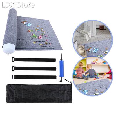 Puzzles Pad Jigsaw Roll Felt Mat Playmat Puzzles Blanket 适