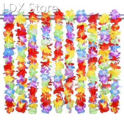Hawaii Christmas Garland Hawaiian Party Artificial Flower Ga