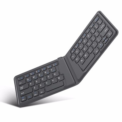 MoKo Wireless Bluetooth Keyboard,Ultra Thin Foldable Rechar