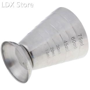 Hot! JETTING 75ml Metal Measure Cup Drink Tool w/ml/oz Shot