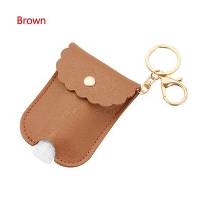 3Pcs Mini Portable Hand Sanitizer Bottle Keychain Holder Emp