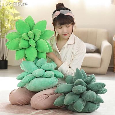 Meaty Plush Pillow Plush Toy Succulent Cactus Decor Pillow
