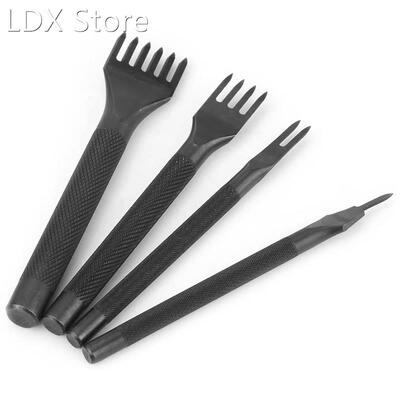 DIY Diamond Lacing Stitching Chisel Set Leather Craft Kits,