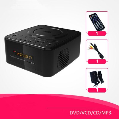 Portable CD DVD VCD player TF card  disk MP3 repeater disc r