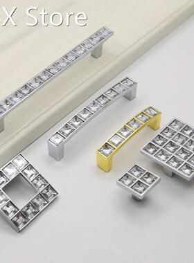 Kitchen Handles Puxadores Hole Pitch 32/64/96/128mm Transpar