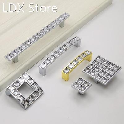 Kitchen Handles Puxadores Hole Pitch 32/64/96/128mm Transpar