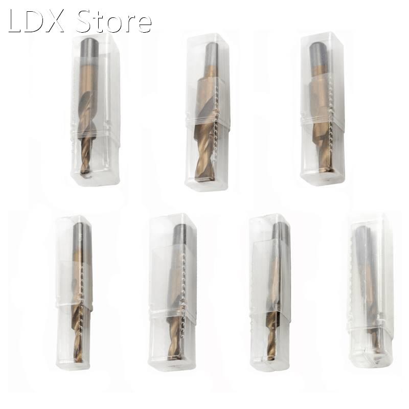 M3 M4 M5 M6 M8 M10 M12 HSS Step Drill Bits M35 High Speed St
